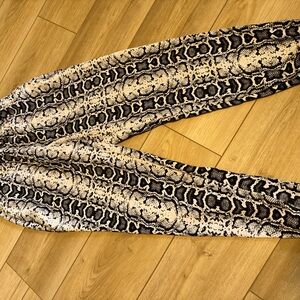 Express Jogger Trousers Snake Print Pants